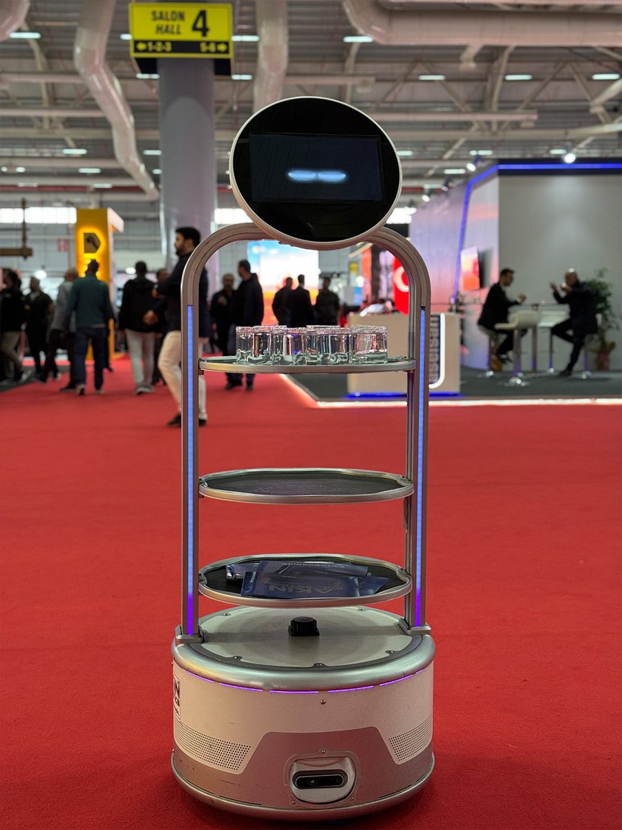 Akinrobotics's tweet image. November 5–7, 2025, We participated in the 8th Konya Defense Industry Supplier Meetings held at TÜYAP Konya Fair Center, showcasing our Social Robot Ada-7, Mini Ada, Arat, AMR, and Service Robot models.
We would like to thank all visitors for their great interest and support.…