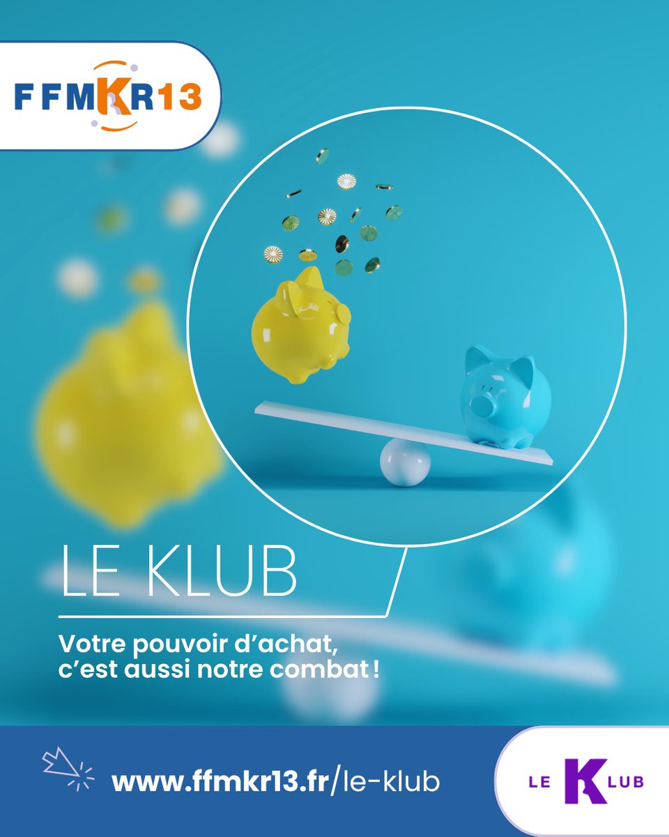 Optimisez votre pouvoir d’achat avec les offres spécifiques FFMKR13 et Swile : réductions, avantages pros &amp; persos.

💶 Tous les bons plans sur ffmkr13.fr/le-klub

#FFMKR13 #PouvoirDAchat #Partenaires