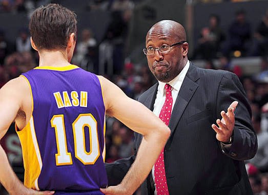 dinardodp's tweet image. On this date, Nov 10th in 2012-

Mike Brown is fired as head coach of the Los Angeles Lakers after a disappointing 1-4 start to the season. 

It is the soonest into a season a coach is relieved of duty since the NBA-ABA merger.

#MikeBrown #NBA