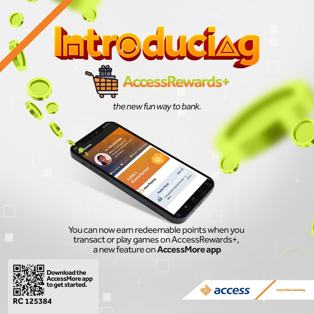 tokunboawo's tweet photo. Pay bills, send money, top-up airtime, Access Bank is making every
transaction count with AccessRewards+
. Ready to earn while you bank?
#AccessRewards https://t.co/1XJnNiYThk