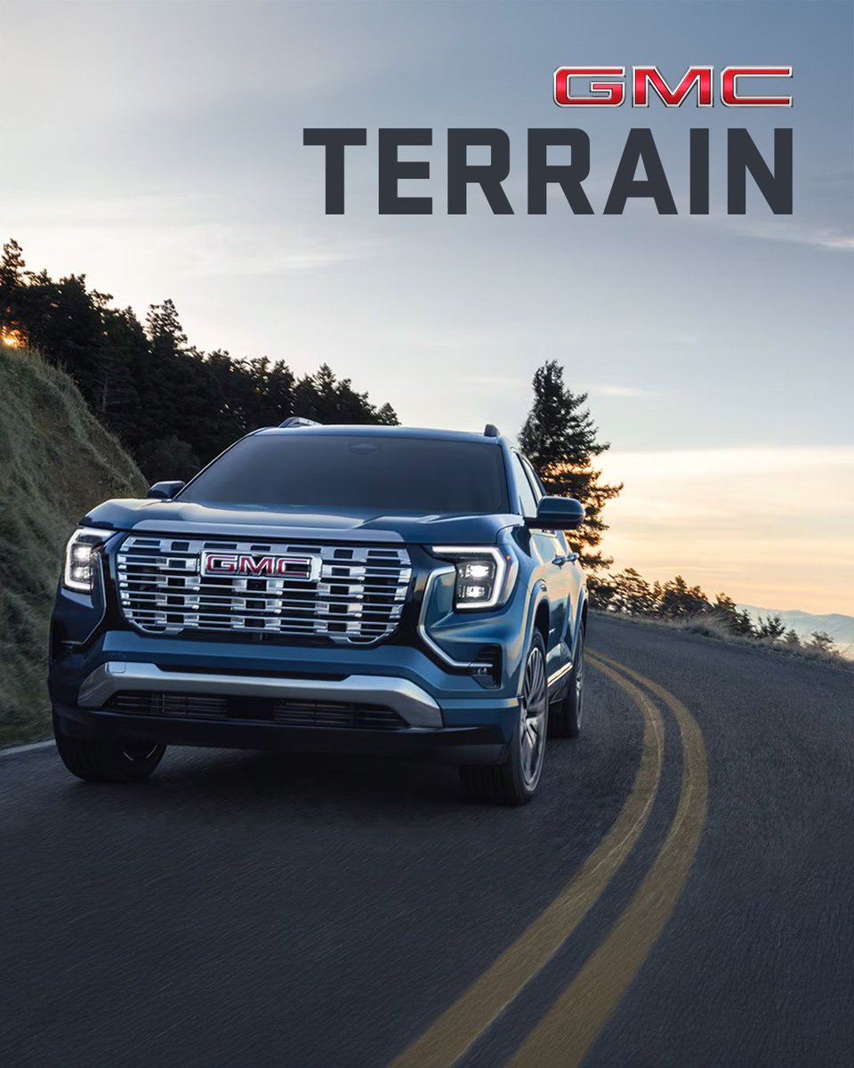 santoshcpcs's tweet image. Sleek design. Smart tech. The 2025 GMC Terrain makes every drive a standout experience. 🌟📱
Discover your Terrain: