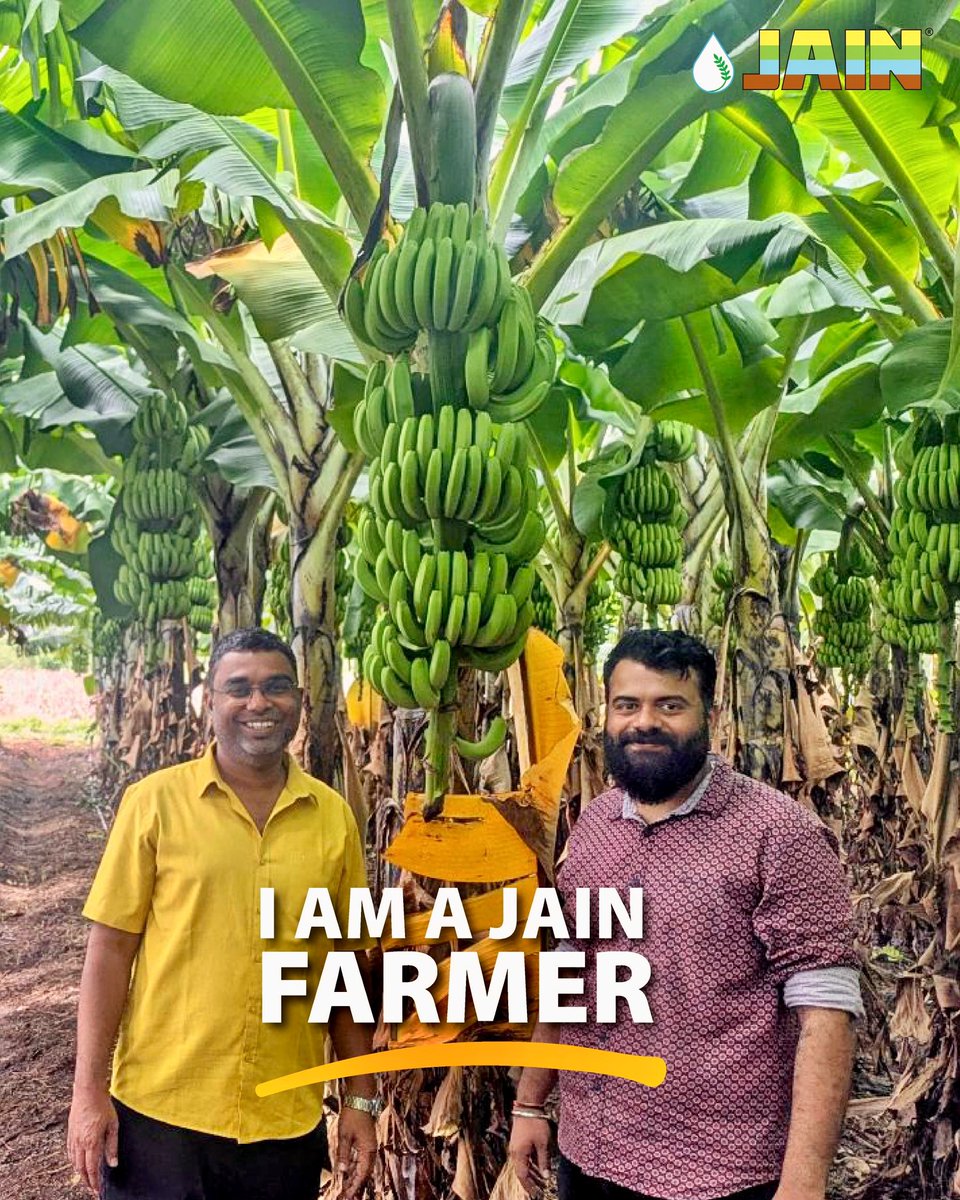 JainIrrigation's tweet image. Smiles and happiness under the shadows of prosperity! 😀

Yes they are proud Jain Farmers with the assurity of gaining #BetterYieldGreaterProfits by adoption of Jain Technology 💯