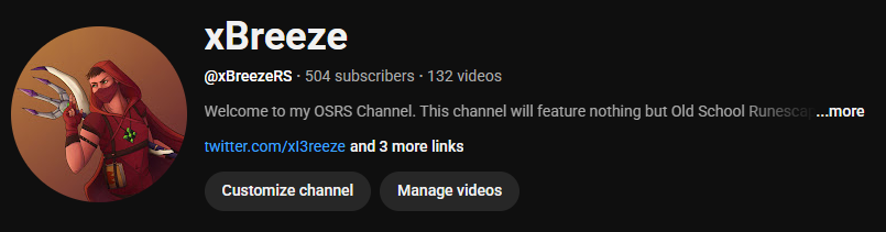 Got 500 subs last night. I'd like to thank anyone went over ot my YT and subbed :D