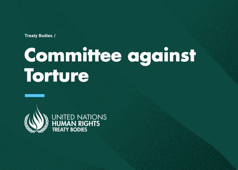 Starting in Geneva today: 83rd session of the UN Committee against Torture. 

CAT will examine the reports of Israel, Argentina, Bahrain, and Albania.

More information: buff.ly/gsd5Ssf