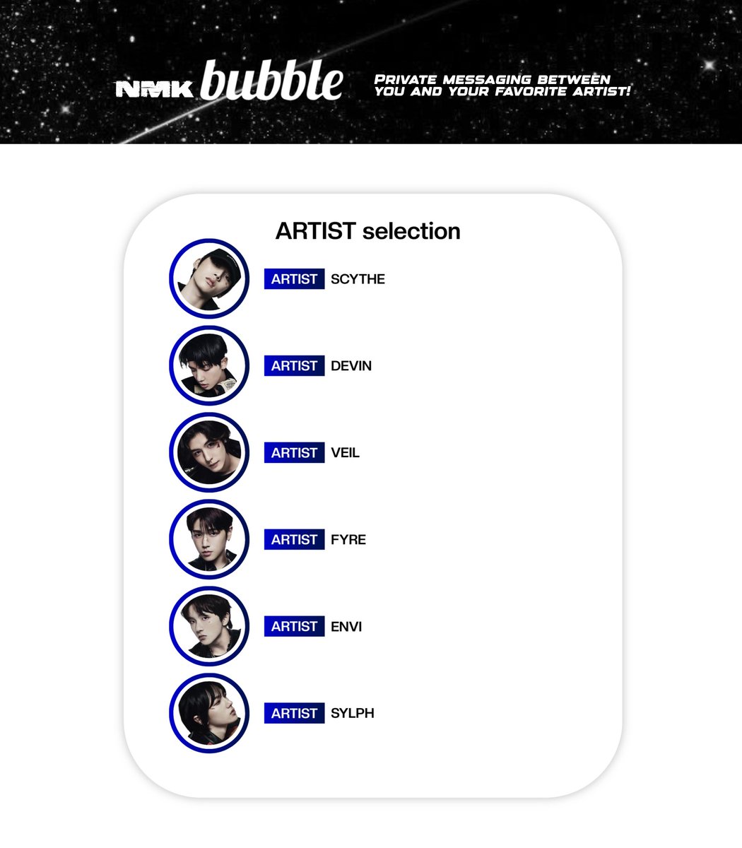 Stop shouting into the void! Your idols are ready to talk back. 💬

𝗡𝗠𝗞 𝗕𝗨𝗕𝗕𝗟𝗘 is now AVAILABLE! Get your direct, personal messages from EQUIVOX and HEX!

Tap the link to subscribe: bit.ly/43kWUx7