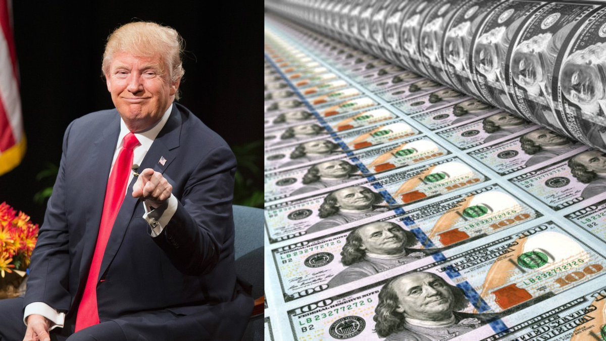 🇺🇸 Trump will give $520 billion ($2,000 per person) in stimulus checks to US citizens.  

The crypto market is about to go parabolic!