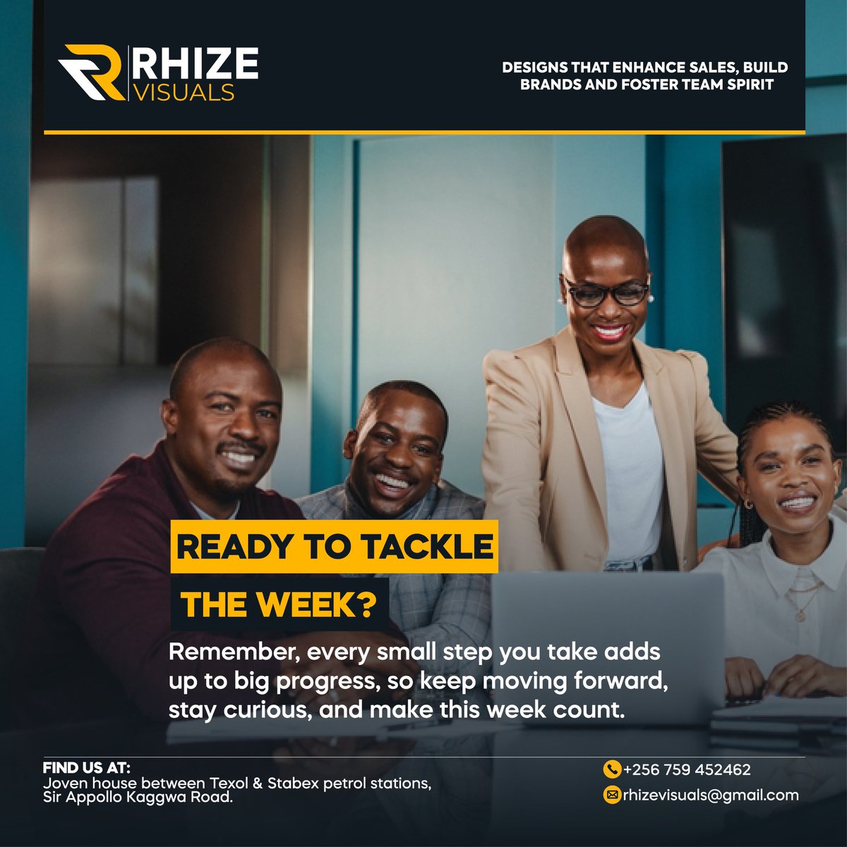 Rhizevisuals's tweet photo. New week, same drive. Every small step counts let’s make progress and build greatness. https://t.co/nYeZEhB5NH