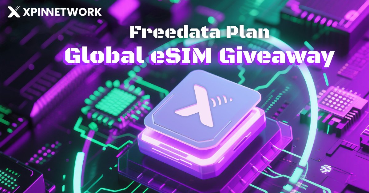Something EPIC is coming! 🔥
All you gotta do? Stick with XPIN. 😎
Stand to win a #XPIN Global eSIM! 🌐

As easy as 1️⃣2️⃣3️⃣:
1️⃣. Follow, like and repost
2️⃣. Comment below with why you should win
3️⃣. Tag 3 friends

5 winners will each receive a XPIN Global eSIM from us!
🌍10GB