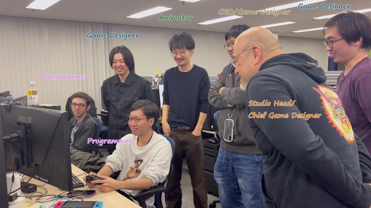 CLOVERS_en's tweet image. What do you think they&apos;re all grinning about? 🤭🍀
#GameDev #CLOVERS