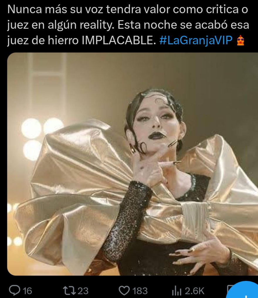 Aaaaa pero no fuera un wey exconvicto porque pobrecito, ya pago lo que debía, ya se "reformó", dijo que le pusieron un 4
#LaGranjaVIP #aztecauno