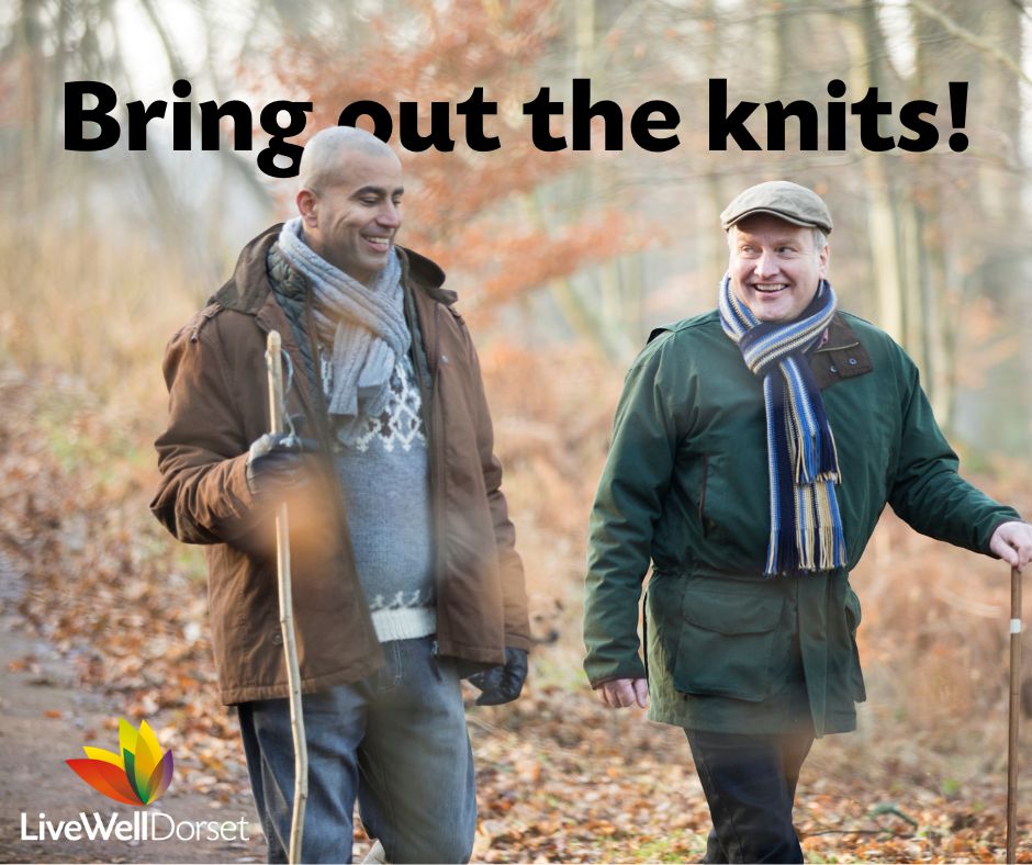 LWDorset's tweet image. ❄️ It’s getting chilly out there - but that won’t stop us!

If you’re on a mission to move more, lose weight, or boost your wellbeing, then layer up, grab that bobble hat, and get out there.

#LiveWellDorset #LiveWell #movemore #wellbeing #dorset