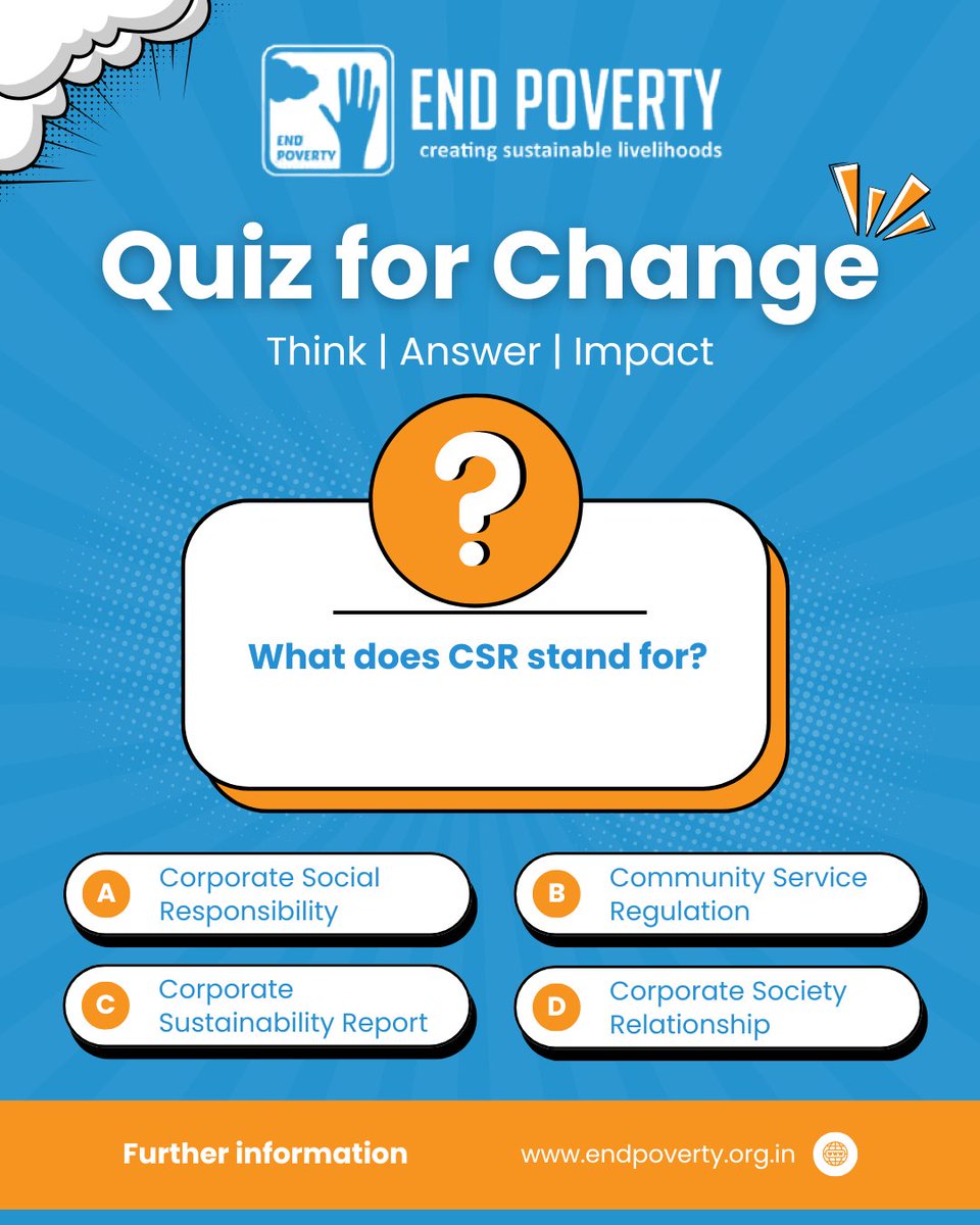 ENDPOVERTY16's tweet photo. 📷𝗛𝗲𝗿𝗲’𝘀 𝘆𝗼𝘂𝗿 𝗠𝗼𝗻𝗱𝗮𝘆 𝗤𝘂𝗶𝘇!
Kickstart your week with some fun learning! 📷This month, we’re bringing you a series of 4 exciting quizzes — answer all 4 correctly to earn a #certificate, win a #SurpriseGift, and get featured on our #SocialMedia handle! 📷 https://t.co/eEsHbft7Up