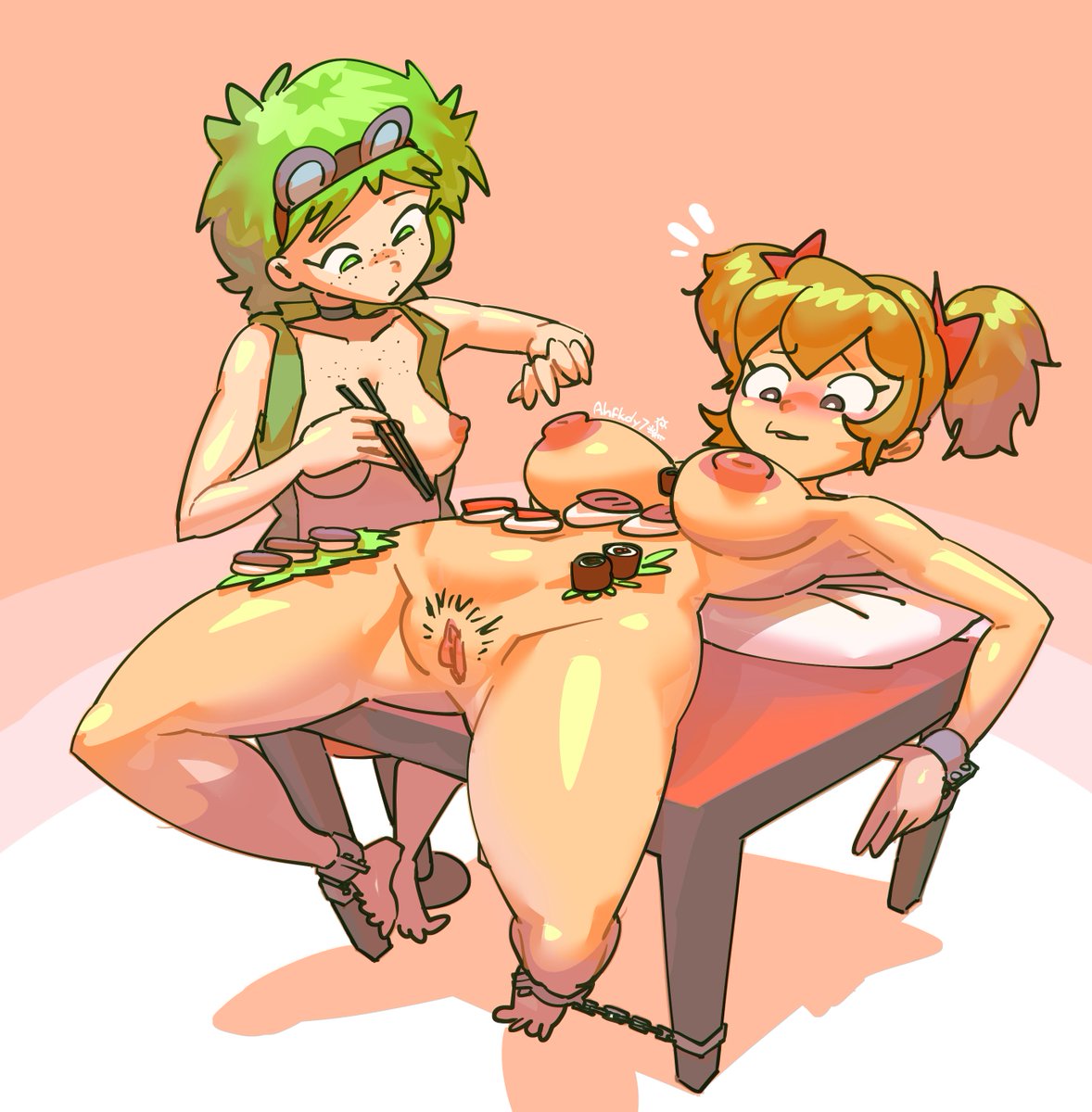 ahfkdy7's tweet photo. todays stream request from @frpniii 
maxie and noki https://t.co/xAZ56Or1Sf