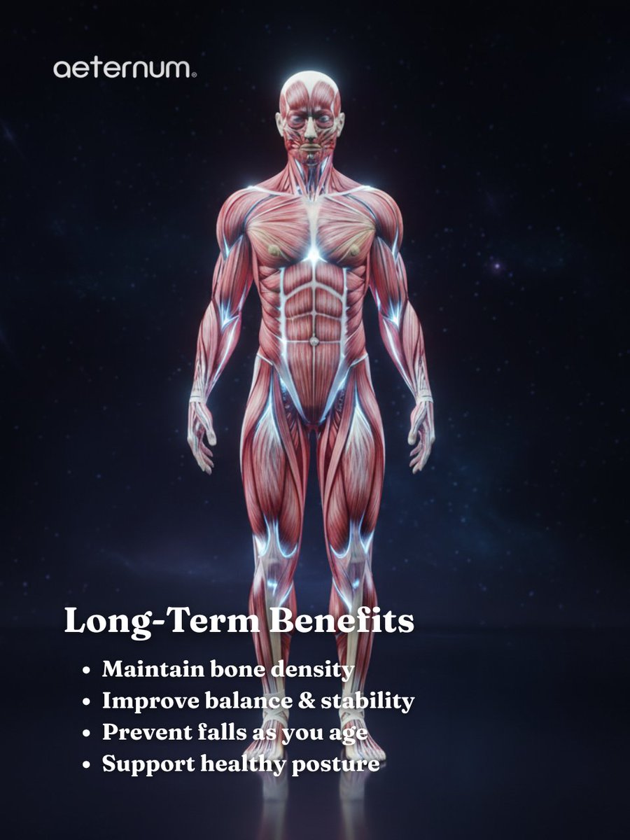 aeternumcompany's tweet image. 🏋️‍♀️ 1 min of squats daily strengthens legs &amp;amp; core, eases joint pain, and boosts mobility. 💪 Follow us &amp;amp; visit our site for simple, science-backed health tips! #HealthyJoints #BiohackingHealth