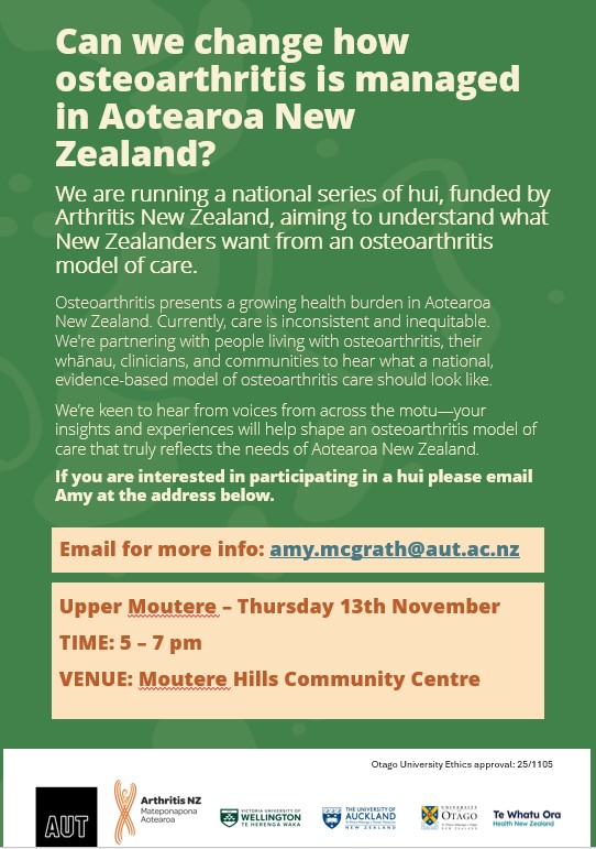 Arthritis NZ - Mateponapona Aotearoa tweet media