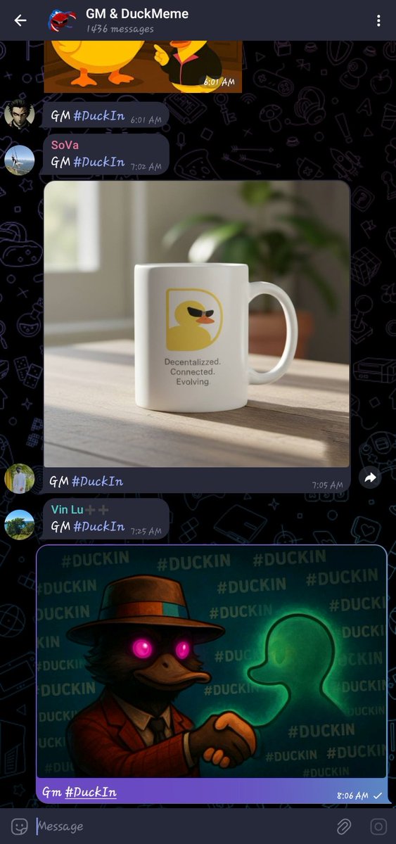 CraigXr19's tweet photo. 🦆 I ducked in the morning… and then @DuckCabin noticed 💛
Let me walk you through 🪶👇 https://t.co/46d8cUqpgG