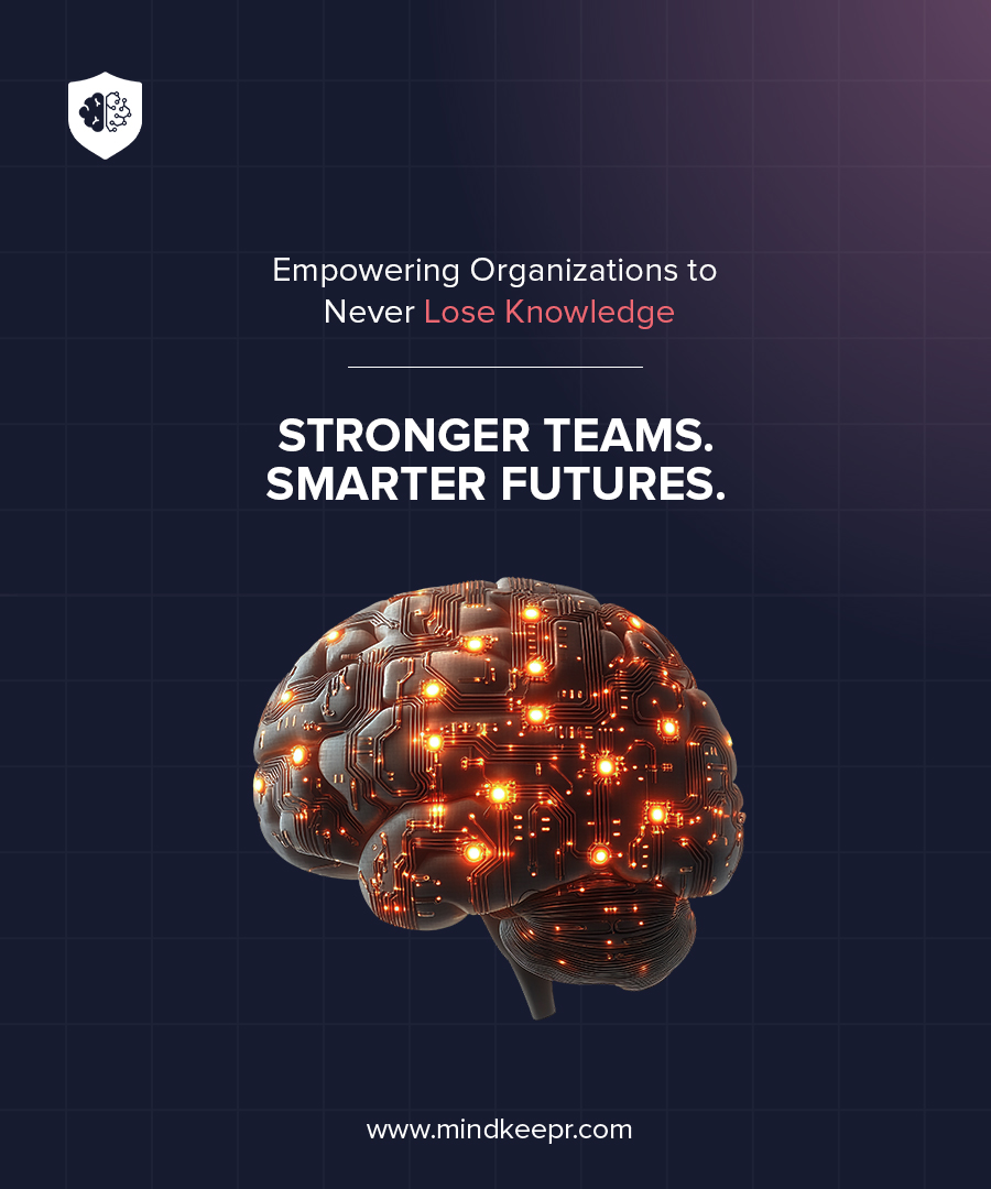 MindkeeprAI's tweet image. Big ideas shouldn’t disappear when people move on.
At Mindkeepr, our mission is clear —
capture what matters, keep it accessible, and power your teams to thrive.
Because when knowledge stays, your organization moves forward—faster.#Mindkeepr #KnowledgeRetention #EmpowerTeams