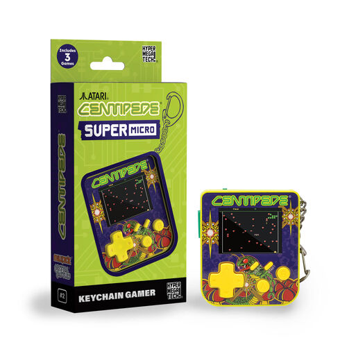 ImpactStoreEs's tweet image. Tamaño micro... ¡diversión macro! Disfruta cuándo y dónde quieras de #Centipede, #BurgerTime, #SpaceInvaders y #Asteroids, ¡porque los llevarás en tu bolsillo, ya están aquí los geniales y adictivos SUPER MICRO con @PLAION_ES!