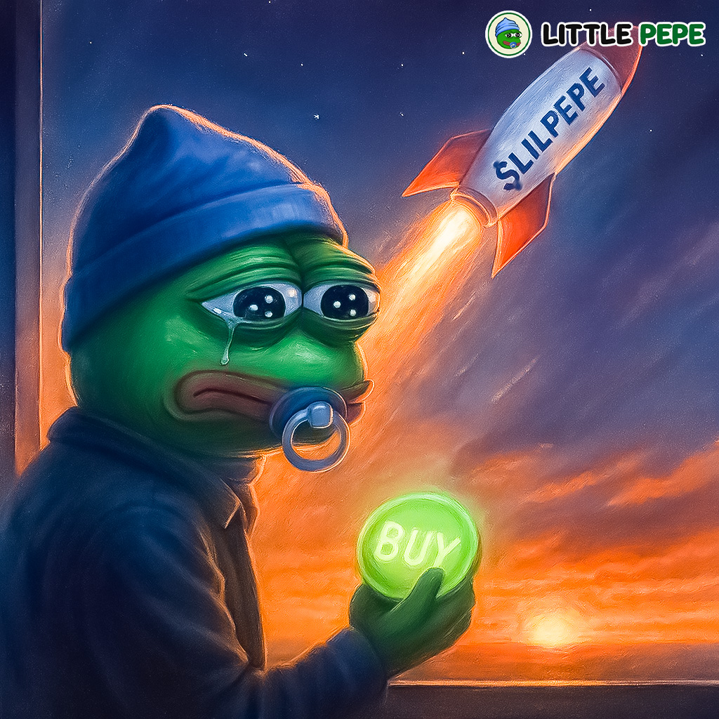 littlepepetoken's tweet image. Regret hits differently when it's green candles. 🚀🐸💚
Buy Today: 👉 littlepepe.com 

#LittlePepe #LILPEPE #MemeCoin #Cryptopresale