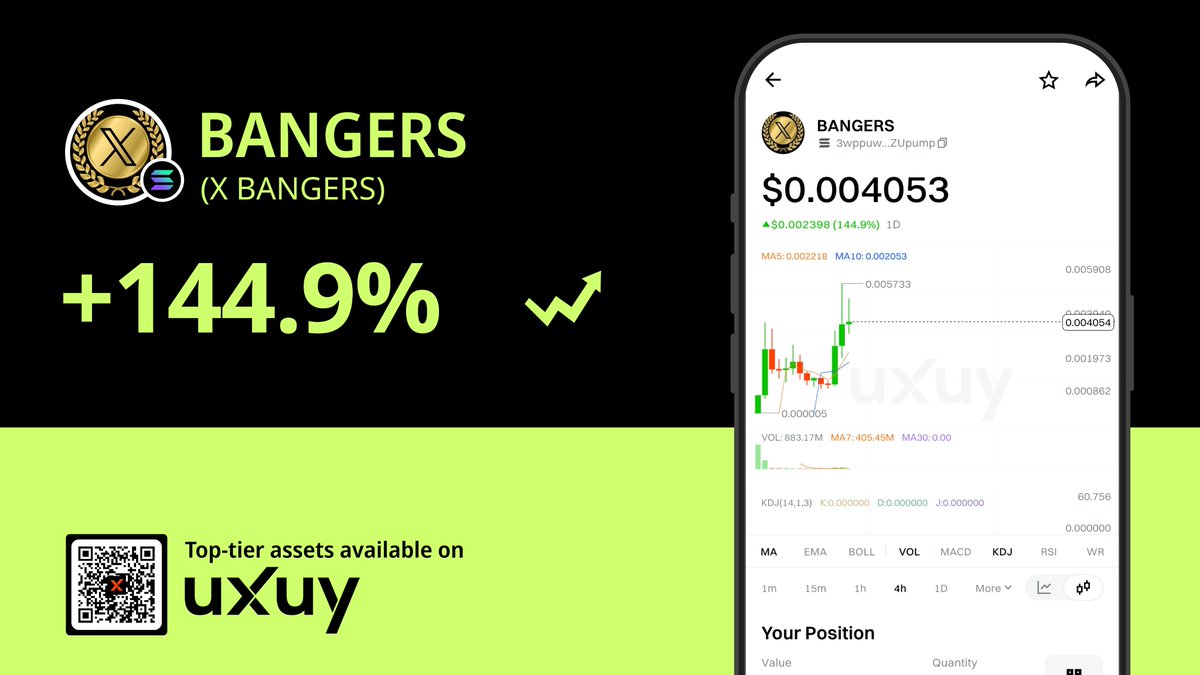 🚨 Pump Alert: $BANGERS The meme coin $BANGERS launched on Nov 8, right as  a gold-verified X account @Bangers appeared with the bio “Certified Bangers  Only.” 👀 On Nov 10, @Bangers posted “
