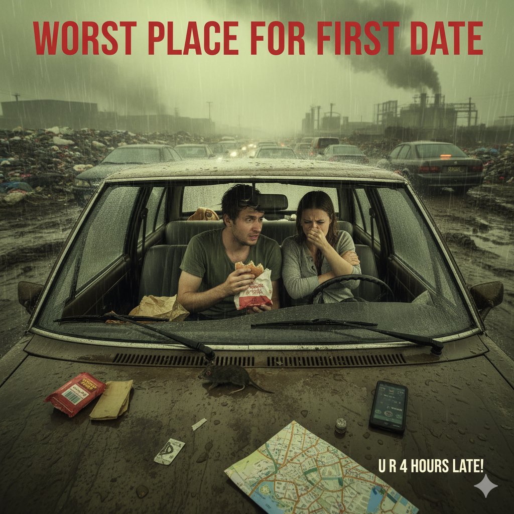 LexTrackAI's tweet image. We’ve all been there... or thankfully, not there! 😫 What’s the worst place you’ve ever been on a first date? Let us know in the comments!

Turn on dating god mode, try: lextrackai.com

#WorstFirstDate #DatingDisasters #Relatable #FirstDateFails #love #instagood