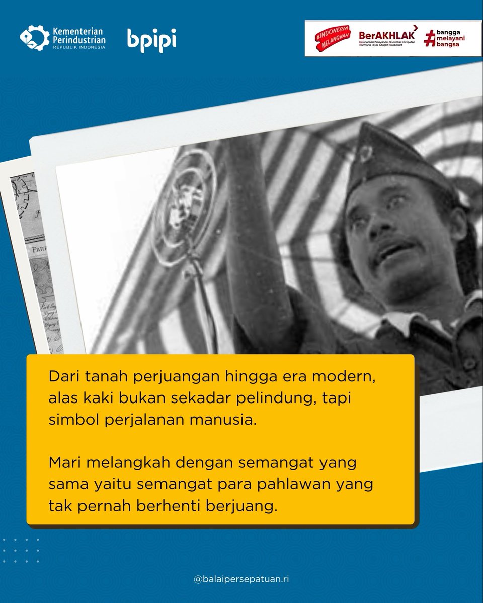 balaisepatu's tweet photo. Jadilah pahlawan versi dirimu sendiri — bukan dengan senjata, tapi dengan tindakan dan kepedulian.
Karena setiap kebaikan kecil bisa jadi bentuk perjuangan.
Selamat Hari Pahlawan! 💪🇮🇩
#PahlawanMasaKini #HariPahlawan2025 #SemangatJuang https://t.co/BJ1gO1qPYQ