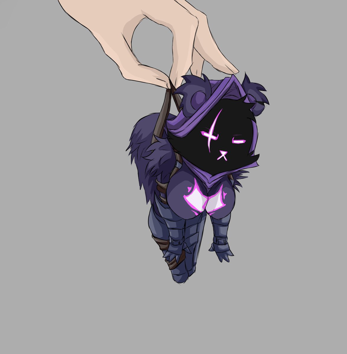 Please come and collect your dark teddy bear.