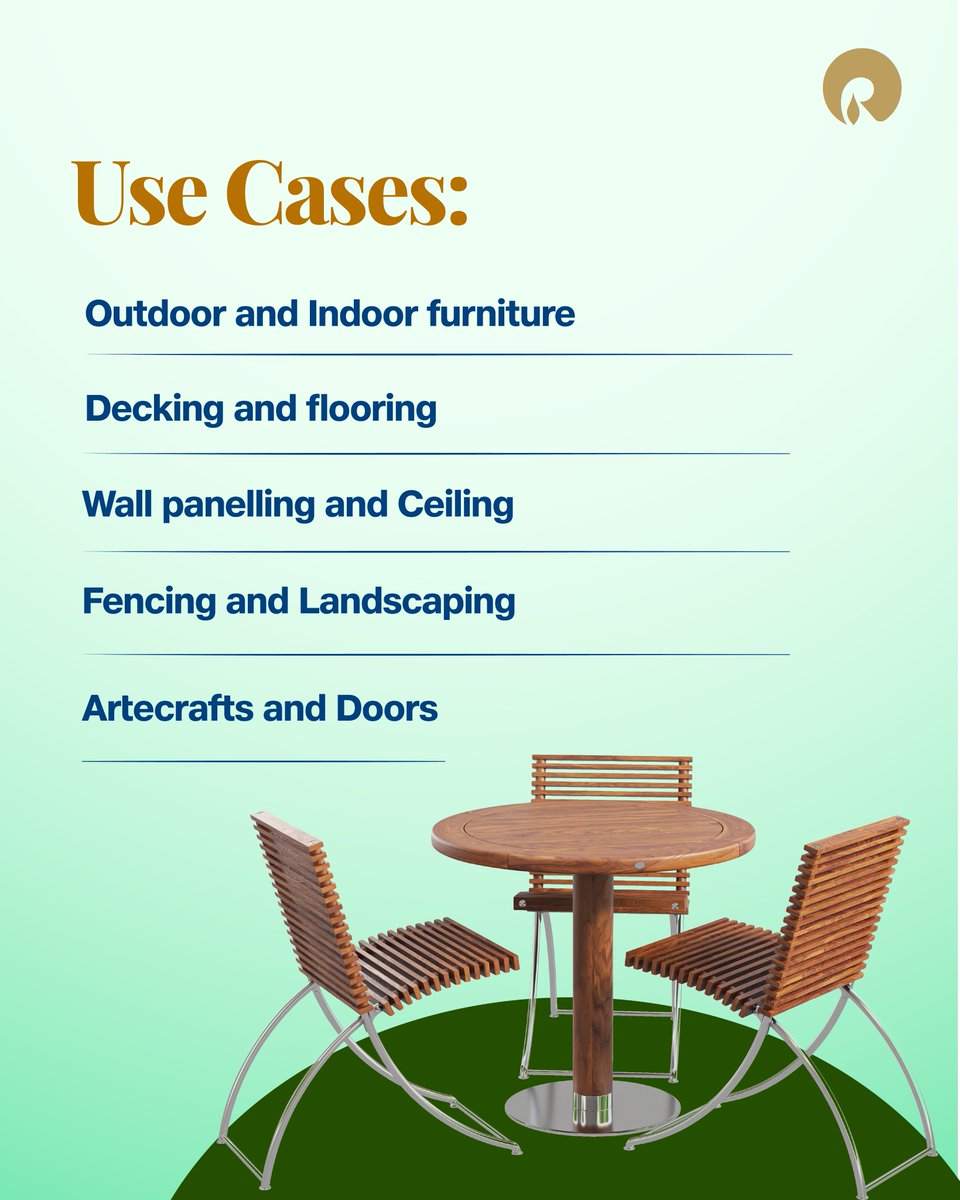 RIL_Updates's tweet photo. RelWOOD™ redefines wood by innovating a sustainable, durable, and stylish alternative.
#RelianceIndustriesLimited #OurWorkInSustainability #SustainableLiving #GreenMaterials
#CircularEconomy #AtmanirbharBharat #BuildingBharat https://t.co/udfvdZrQ1n