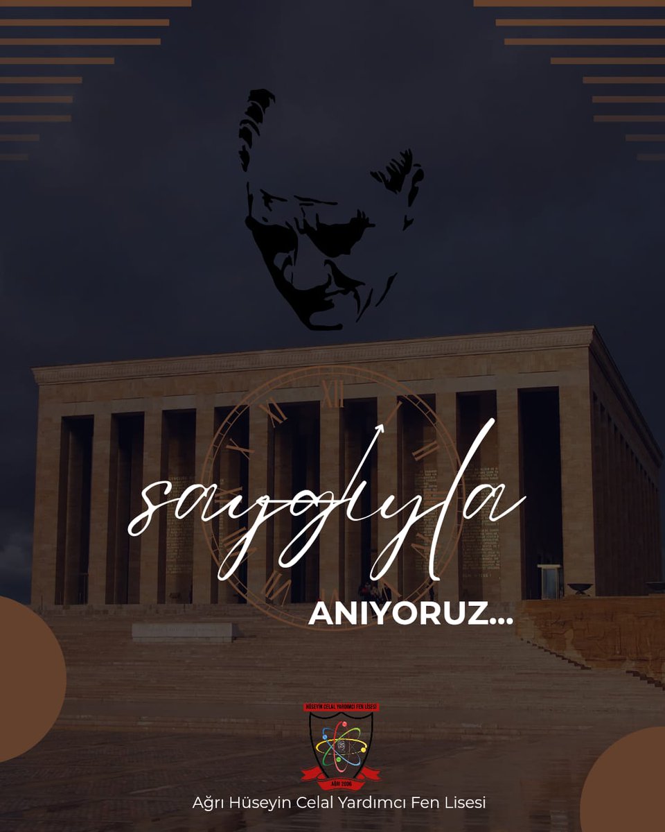 Cumhuriyetimizin kurucusu Gazi Mustafa Kemal Atatürk’ün, aramızdan ayrılışının 87. yılında saygı, rahmet ve minnetle anıyoruz.