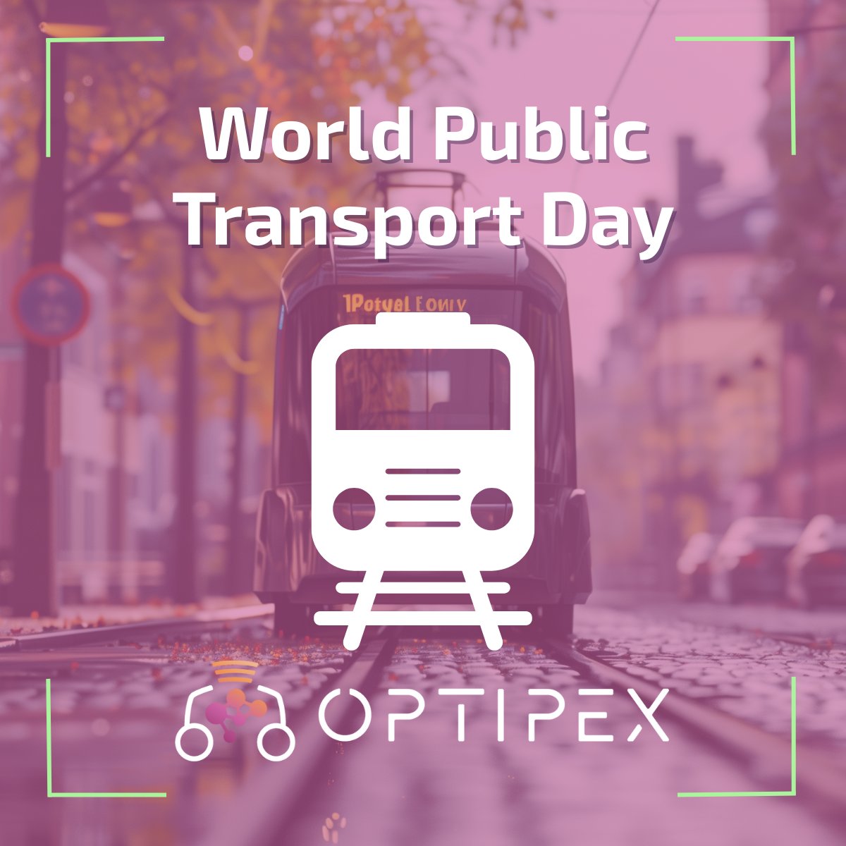 OptiPEx_Project's tweet image. Happy World Public Transport Day from OptiPEx!

Today we celebrate sustainable travel &amp;amp; the role it plays in making our cities cleaner and greener.

We are proud to contribute to the improvement of public transport &amp;amp; reducing pollution, traffic &amp;amp; carbon emissions. #Accessibility