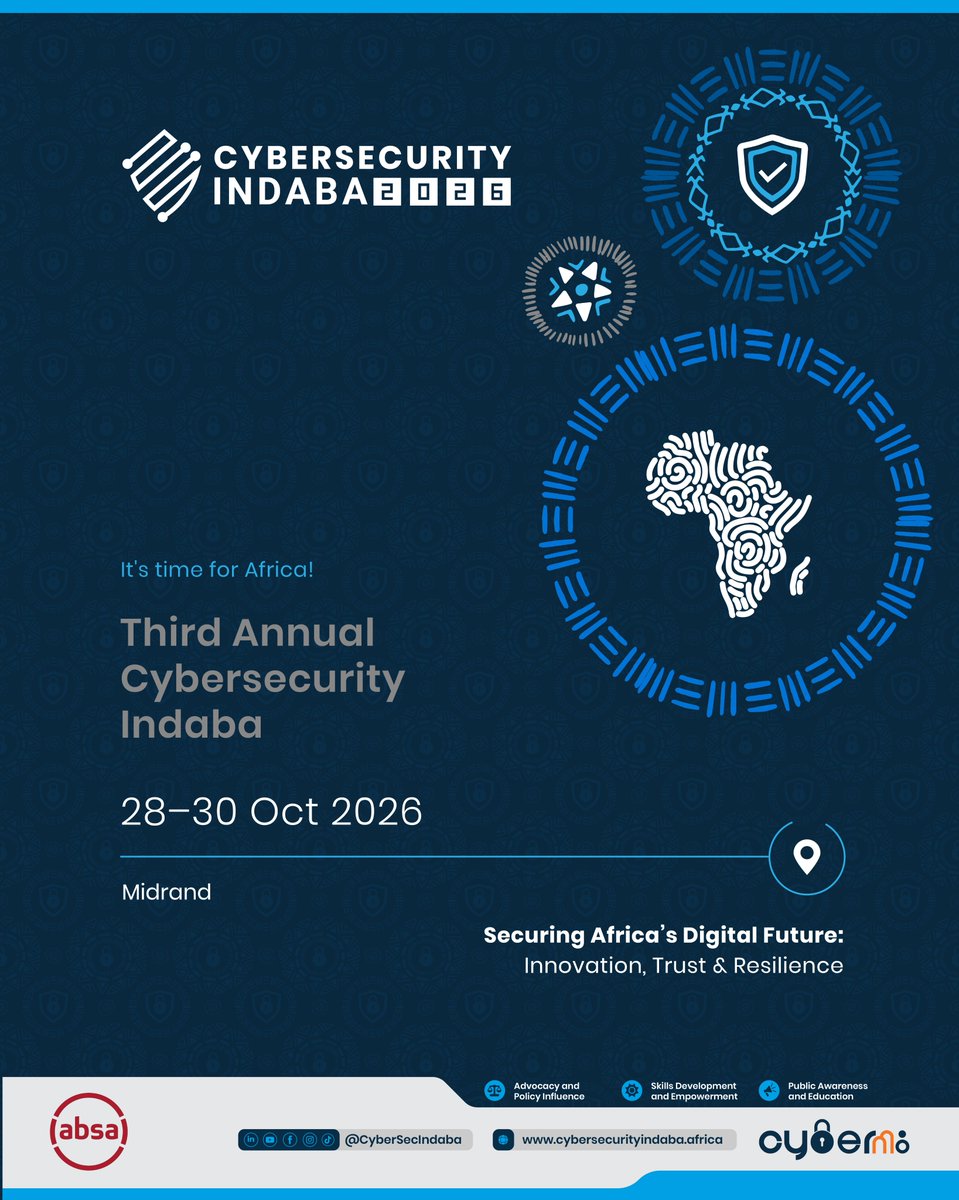 Africa Cybersecurity Indaba tweet media