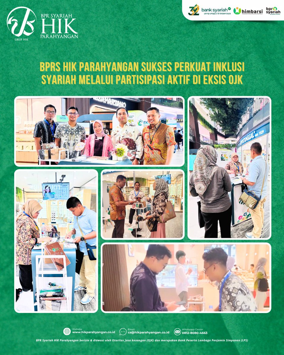 bprshikp's tweet image. Pencapaian Terbaik di EKSiS! Namun, Peluang Sobat Belum Berakhir! ✨

#BPRSHIKParahyangan #PostEvent #bprs #Bprshik #hikparahyangan #EKSiS #PromoDeposito #LayananTerbaik