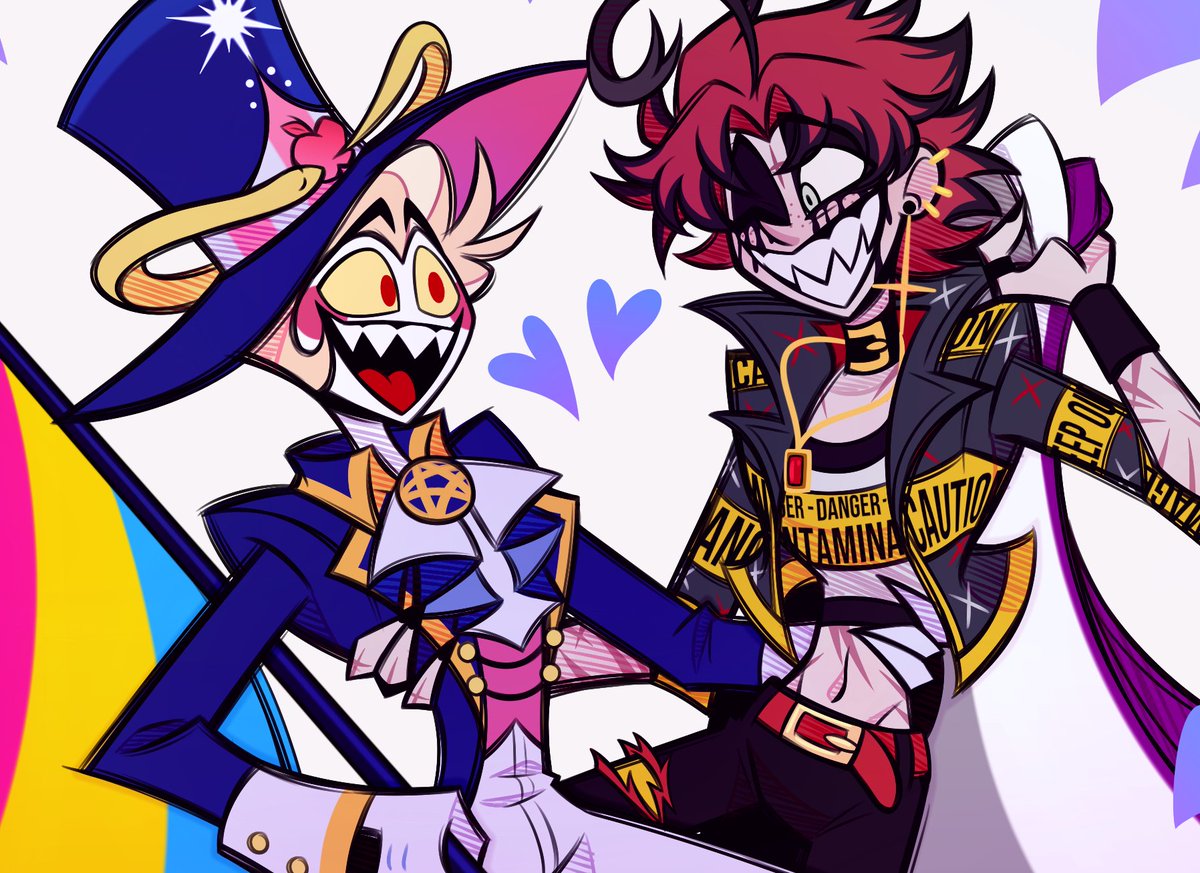 TheCherry_Blue's tweet image. ✨New #Arttrade of #HazbinHotel with @Astronnix✨

Who cares if it’s not #PrideMonth anymore?! Get up, celebrate, and feel proud of your flags, my babies!🌈

#Art #Hellaverse #OC #HazbinHotelOC #Fanart #HazbinHotelLucifer #LuciferHazbinHotel #Lucifer #Ship #Ocxcanon #LGBTQ