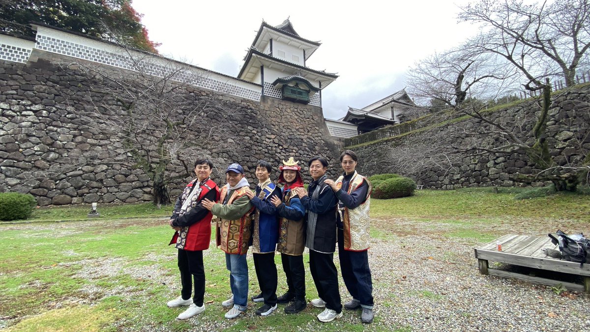 ロクモンジャーで金沢城行ってきました🏯
ありがとうございました！！
#ロクモンジャーの面白歴史図鑑
#トコチャン
