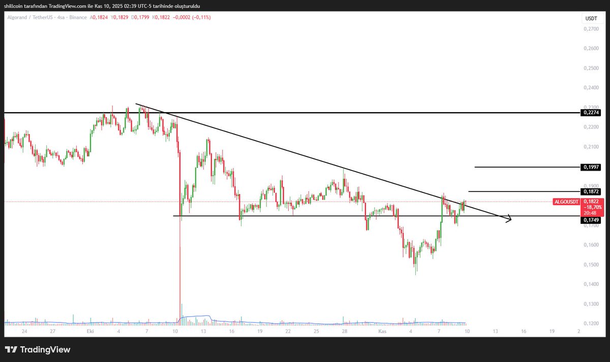 shillcoin58's tweet image. #algo $algo 

Bir kırılım mevcut piyasa ile hareket eder 🚀

#bitcoin