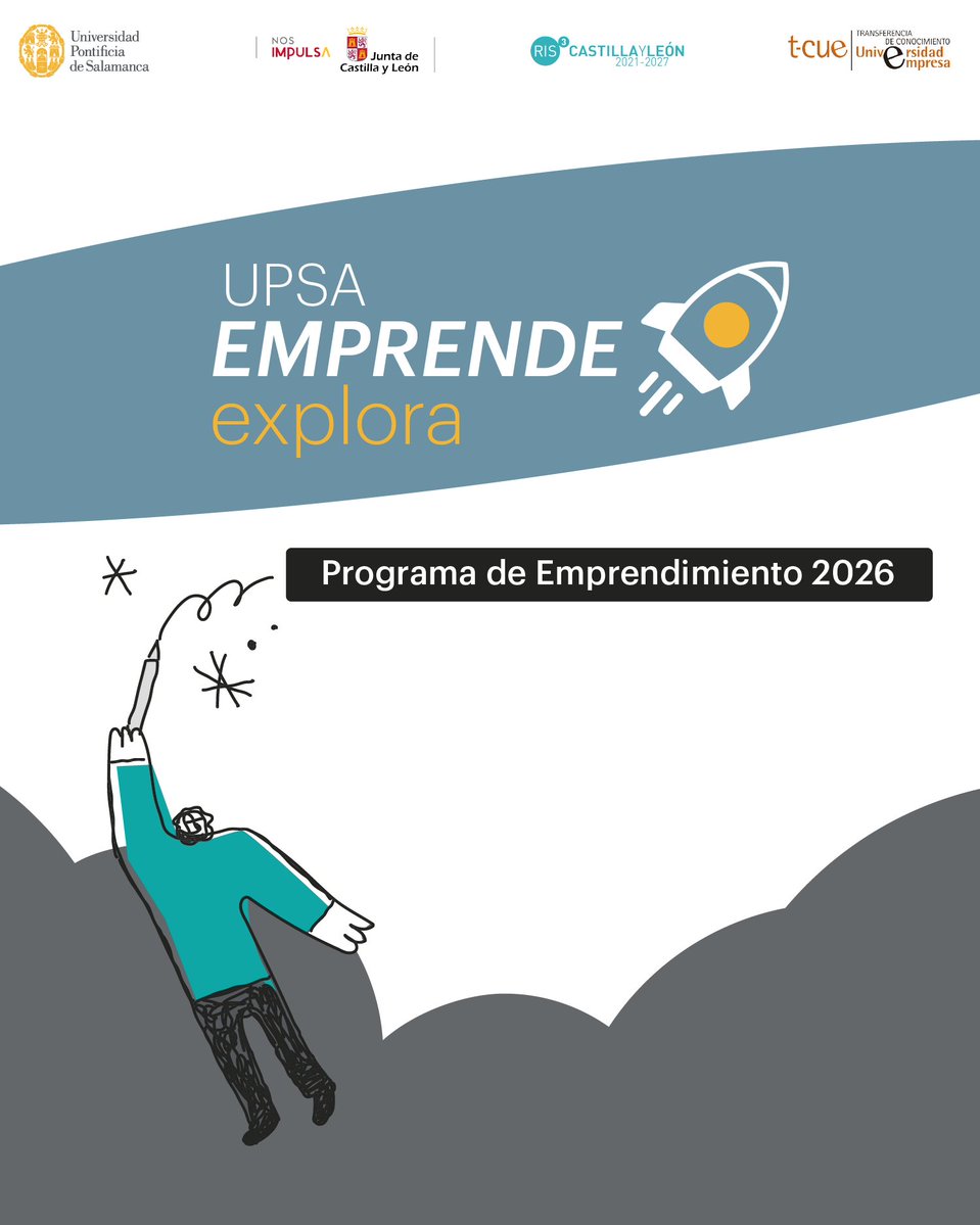 GITupsa's tweet image. 💡 ¿Tienes una idea y quieres hacerla realidad?
¡UPSA Emprende te está esperando! 🚀
Programa de emprendimiento para estudiantes de 3º-4º, máster o doctorado de @upsa 
6 sesiones, mentores expertos y premio de 500 € 💰

👉 Inscríbete: forms.gle/sJPHA3A5GgDE1b…

@Fuescyl #TCUE