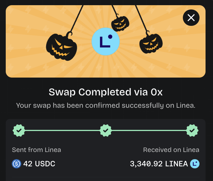 bebatiii's tweet photo. week 3 completed.

$LINEA
#42strategy

day 21. https://t.co/Sssg0pR9Jr