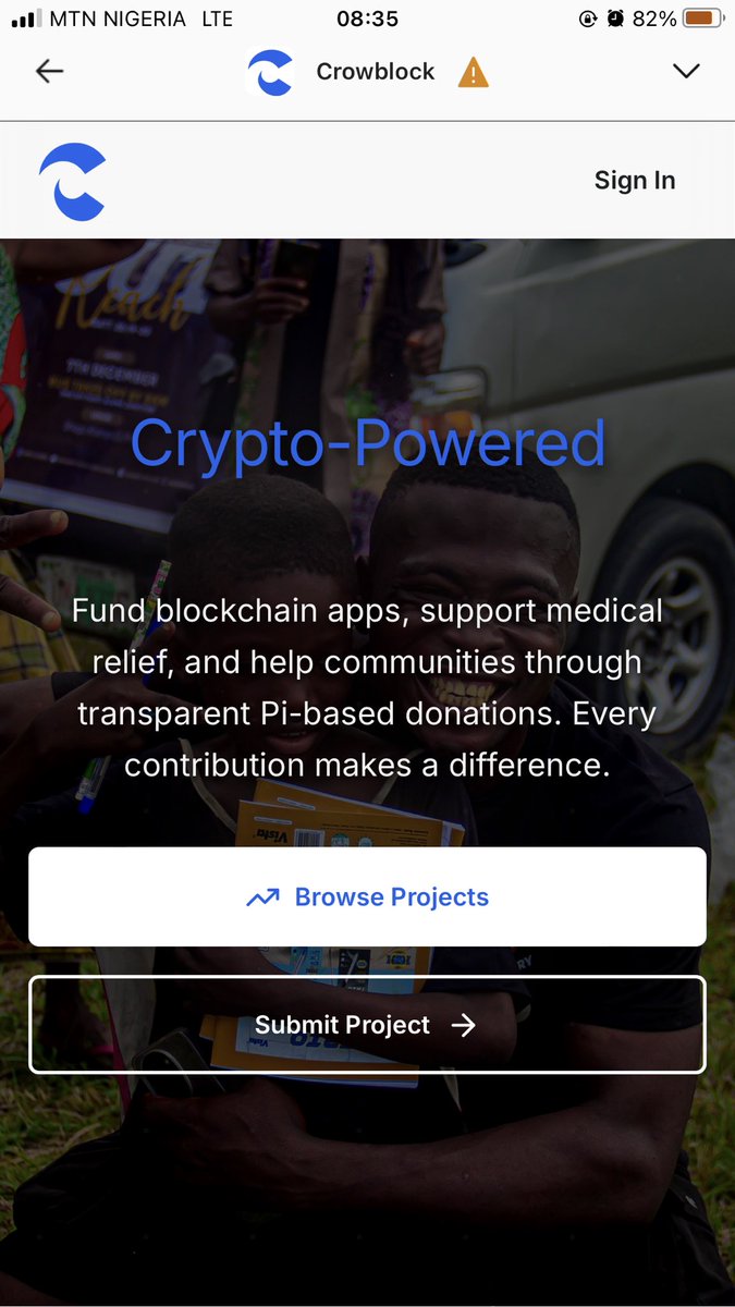 crow_block's tweet photo. CrowBlock is building the most dynamic crowdfunding platform on Pi Network

Whether you're a developer or a pioneer, you can launch or support a project in just a few steps.
👉 https://t.co/o1oSzJCVb5
(Log in with Pi Browser)

#PiNetwork #Crowdfunding #CrowBlock https://t.co/umFedUYifA