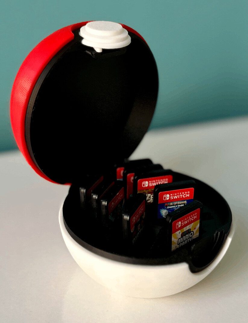 Wifriks_'s tweet image. Pokémon Poké Ball 3D caja Pokémon y estuche para cartuchos.
wifriks.com/producto/poke-…

#Objetos3D #Pokémon #Catálogo