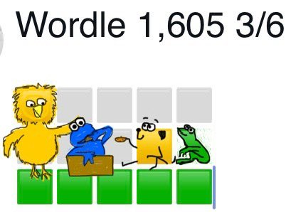 Me #Wordle picfur is for nashernal sesame stweet day #BTPosse hoos yor faverwitist character? Mine is de cookie monsta! #BTWordleClub