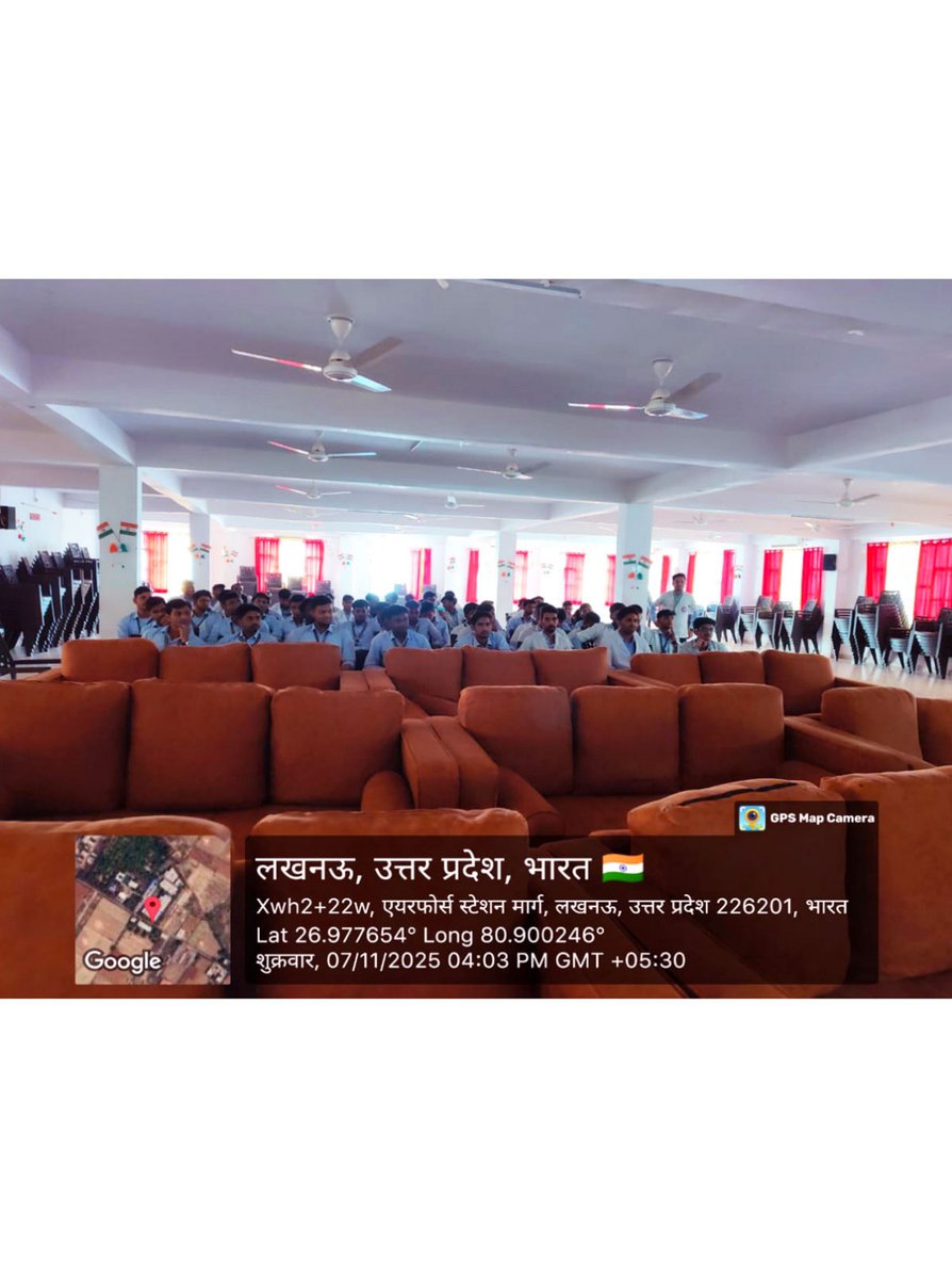MaaDevi83419's tweet photo. On 7th November 2025, Maa Chandrika Devi Institute of Paramedical Sciences, Lucknow hosted a special session on “Grooming and Behaviour Personality for Male Students” at the Auditorium

#HealthcareHeroes #ProfessionalGrooming #StudentDevelopment #BestParamedicalInstitute #Lucknow https://t.co/7DXS0hw4fJ