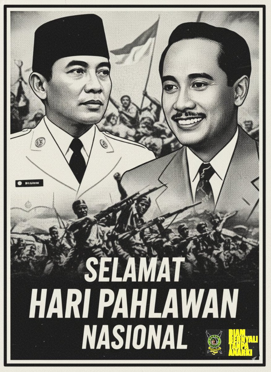 Selamat Hari Pahlawan 2025! Mari mengenang jasa para pahlawan dengan terus menebar kebaikan dan membawa perubahan positif bagi negeri.
#haripahlawannasional #bonek #persebaya