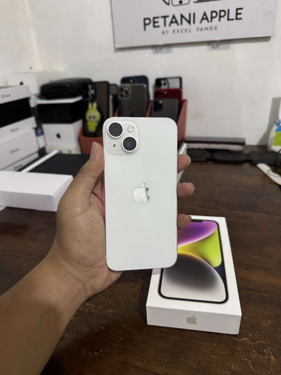 excelfangs's tweet image. WTS IPhone 14 Starlight / White 256 GB Garansi Resmi Indonesia, IBox🇮🇩
Rp8jt kecil aja, monggo nego di dm😁
- Mulus yak
- Fullset Original
- Fungsional Normal
- BH 83% Original
Tuker Tambah boleh banget!

COD Jakarta - Spaylater CC ON
tg. 11 13 12 15 pro max wtb jual
