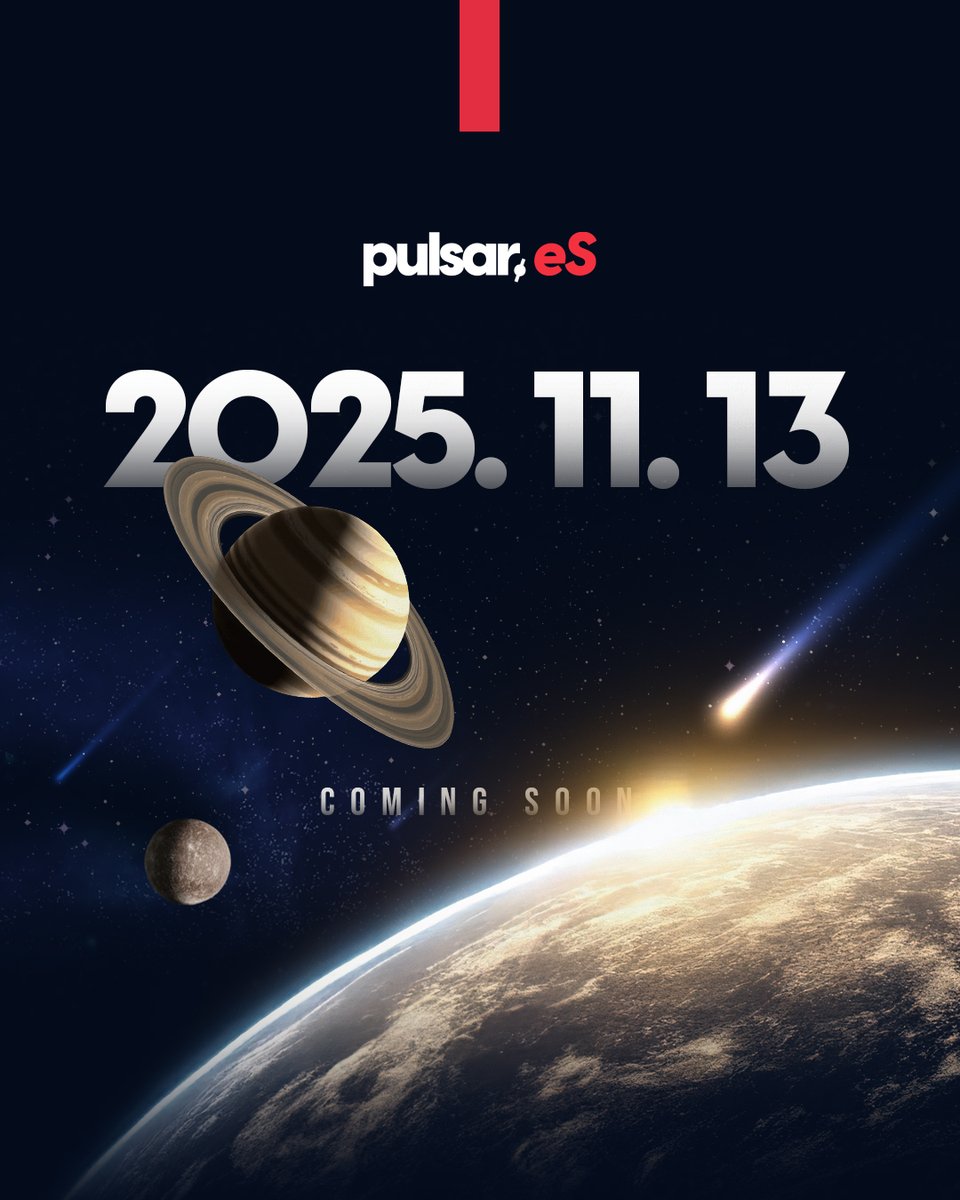 pulsar_kr's tweet image. 🚨 수성과 토성이 다가오고 있습니다.
🌍 그 목적지는… 대한민국 🇰🇷

📅 2025.11.13

#Pulsar #eSPad #ComingSoon #LGG