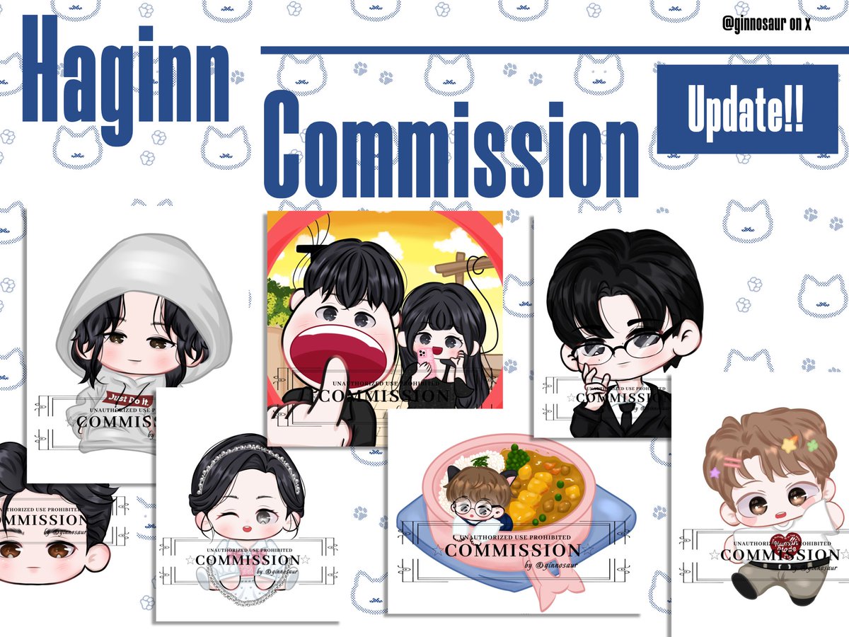 ginnosaur's tweet photo. 🐴Any interaction is very much appreciated🐴

COMMISSION UPDATE!!
Halo! Haginn buka chibi commis
for local only 🇮🇩
If you're interested, feel free to DM me.
#commissionsopen #commissionart #zonakarya #artidn #Haginncomms https://t.co/WzwAPdwWmJ