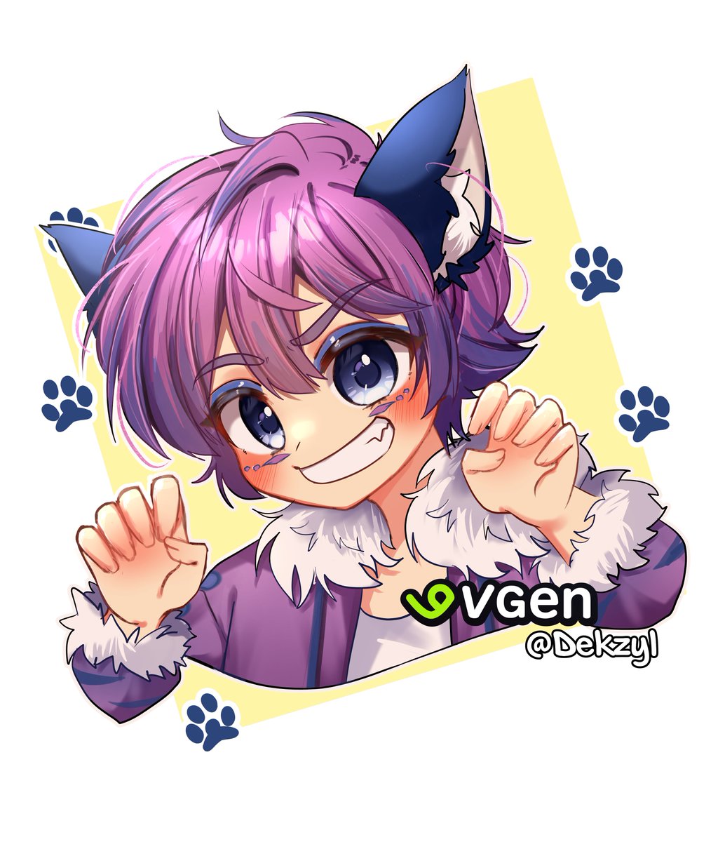 Dekzyl1's tweet photo. #VGenComm  thank you for your commission!! XD https://t.co/G8h3y2B6Go