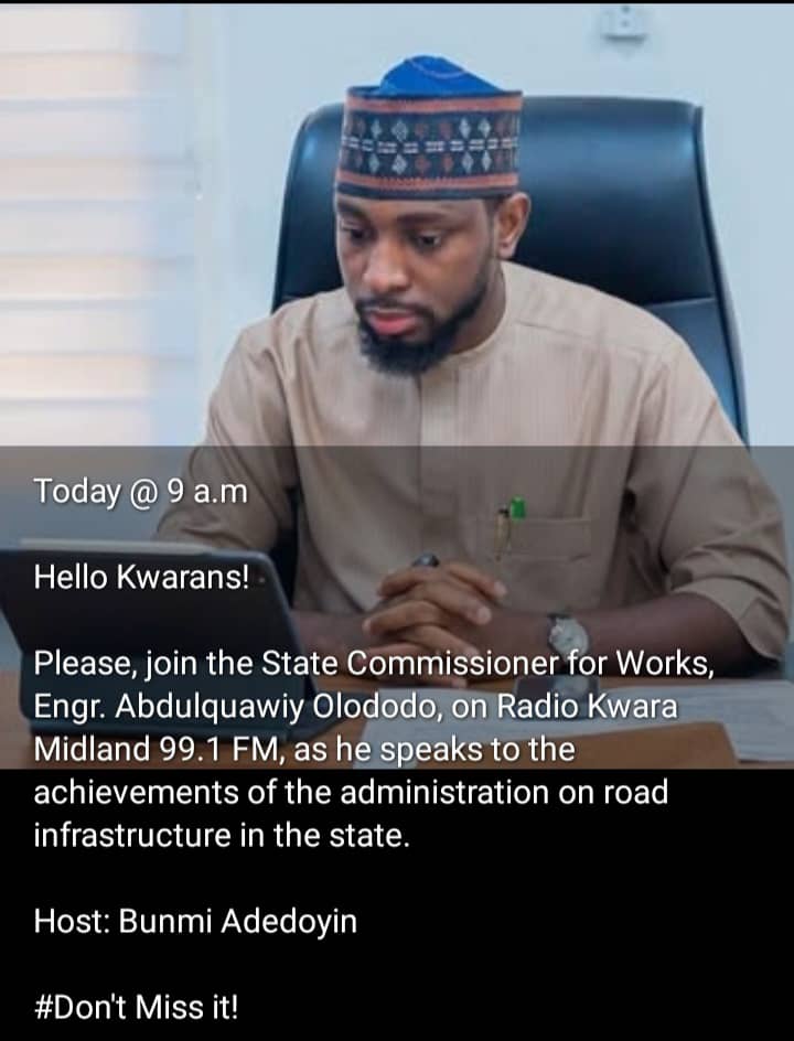 Kwara State Ministry Of Works. (@kwaraworks) on Twitter photo 