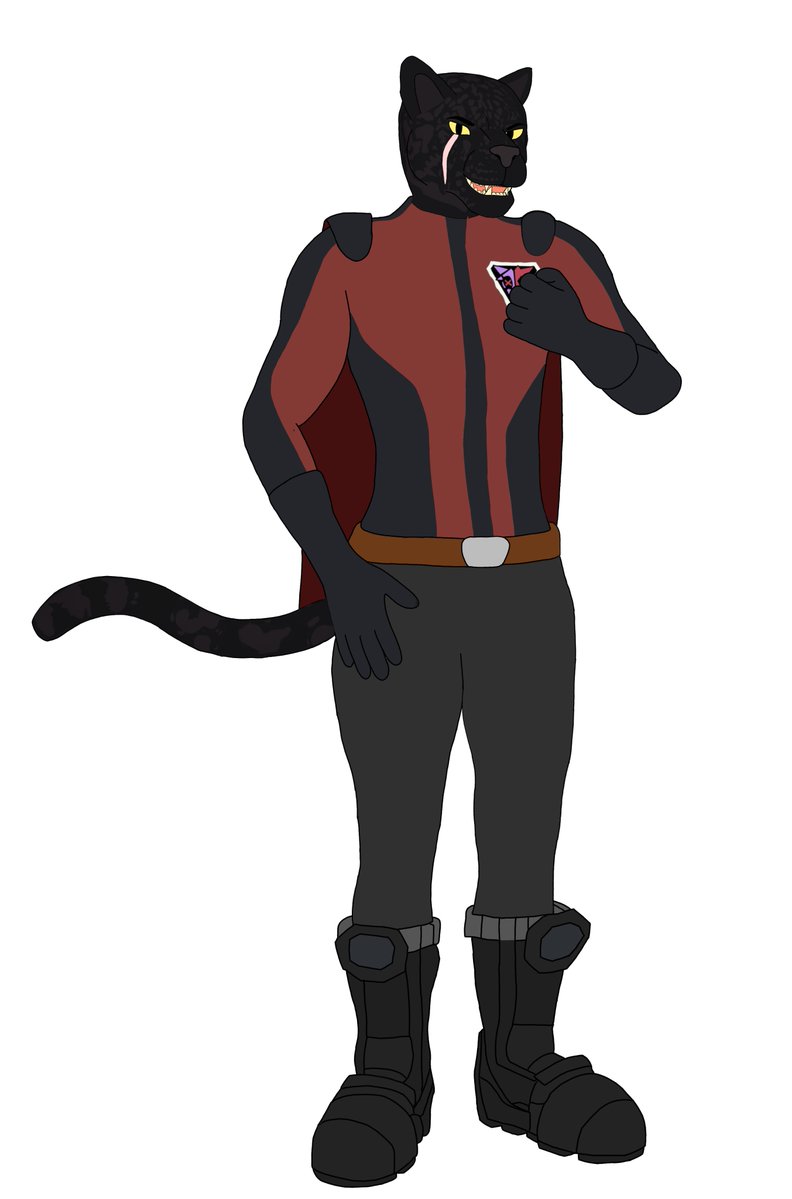 CarosoPant75311's tweet image. Decided to re draw Panther because I did not like the old design 💀. This is Panther&apos;s official design for my future comic. StarFox: Lylat Wars #art #starfox #panther #caroso #panthercaroso