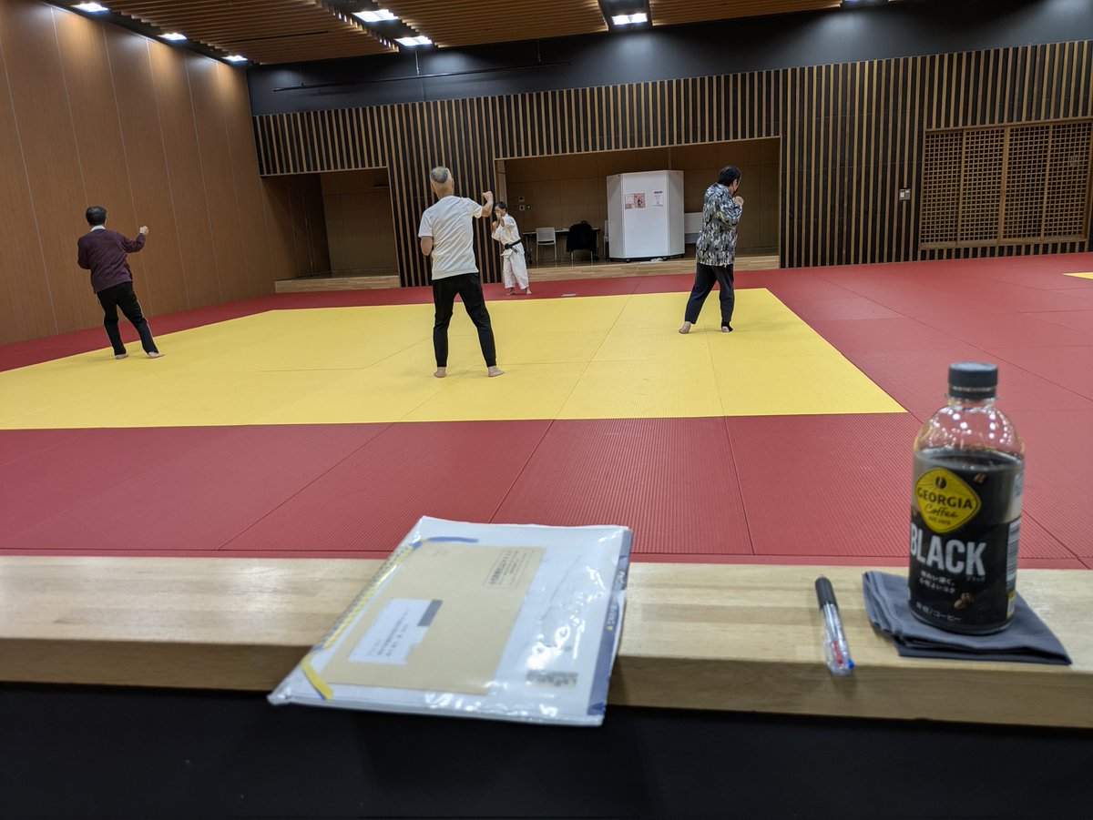 shorinjikemupo's tweet image. 今日(11/1)
横浜武道館　少林寺拳法教室