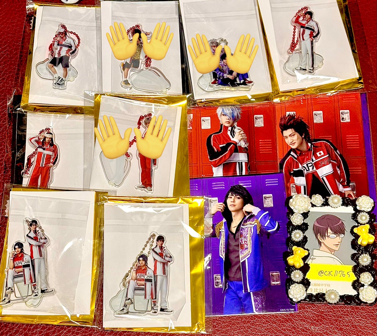 CX11765's tweet photo. 【交換】新テニミュ フィフステ ランダムブロマイド ランブロ ランダムアクキー

〔譲〕1枚目参照

〔求〕
ｱｸｷｰ:マルス&amp;セダ、遠野

ブロマイド🔄アクキーの異種交換+差額お支払いも可能です。
14日手渡し可能です。
お気軽にお声掛けください。 https://t.co/MirNIdPqXL
